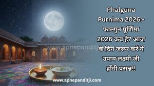 Phalgun Purnima 2026