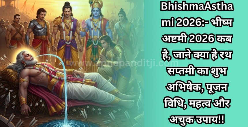 Bhishma Asthami 2026