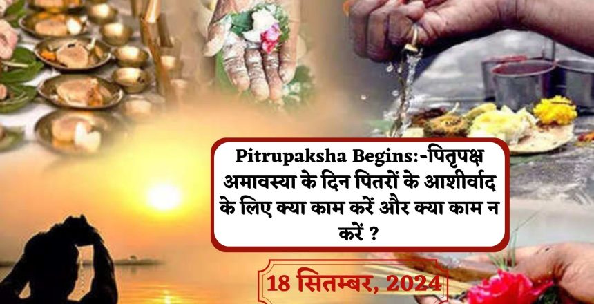 Pitrupaksha Begins 2024