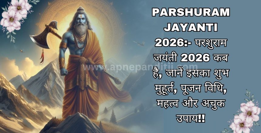 Parashurama Jayanti 2026