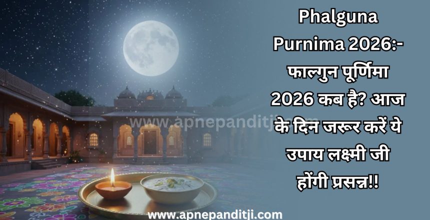 Phalgun Purnima 2026