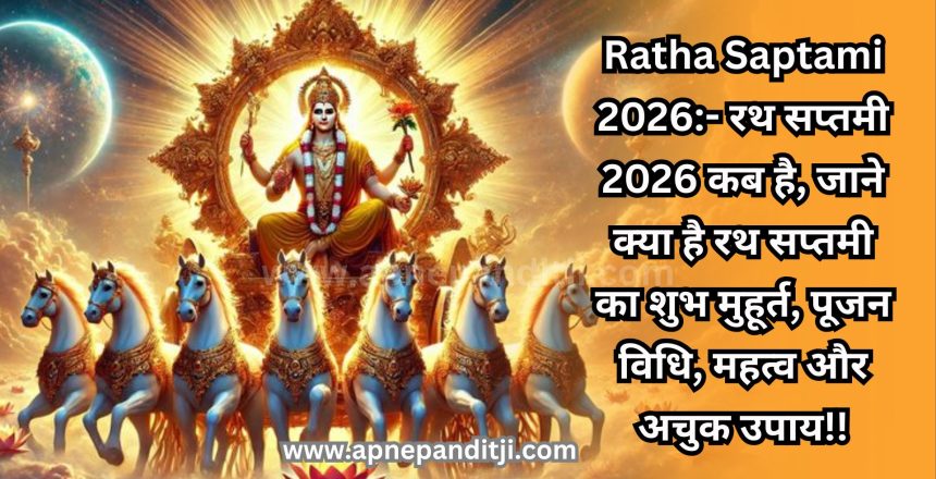Ratha Saptami 2026